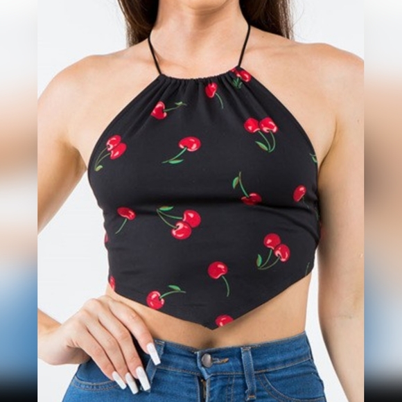 Cherry Crop Top - Picture 4 of 4